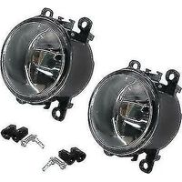 2x Halogen Front Fog Light Drl Lamp For Ford Fiesta Focus Connect Transit Custom