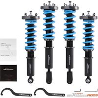 24 Stufen Gewindefahrwerk for Jaguar XJ X350 XJ8 XJR 2003-2009 Federdämpfer