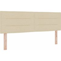 Vidaxl – Tête de lit moderne réglable 144 cm – Rembourrage en mousse – Bois d'ingénierie et pin massif – Style minimaliste pour chambre contemporaine