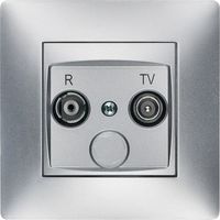 TV BASE ENCASTRÉE ALUMINIUM - 9,5 MM