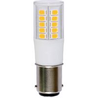 LightMe LM85356 LED EEK E (A - G) B15d 4.9 W = 48 W Warmweiß (Ø x H) 18 mm x 57 mm 1 St.