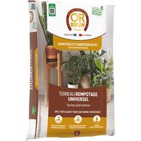 Terreau Rempotage Universel Uab 6 Litres - Or Brun