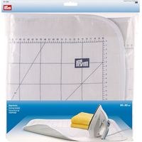 Prym Ironing Blanket Copriasse da Stiro, Cotton, Argento, 90 cm di Lunghezza x 60 cm di Larghezza