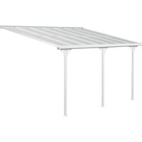 Westmann Toit de terrasse en aluminium Bruce 435 Blanc