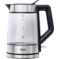 Silva Homeline KL-G 2007 Bollitore Argento, Nero Capacità effettiva: 1.7 l