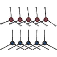 10 Cepillos Laterales para Robot Aspirador Accesorios de Repuesto Universal Limpieza Profunda-AUTRES