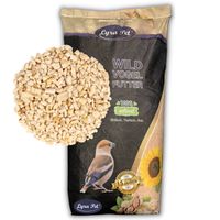 25 kg Lyra Pet® Erdnusskerne weiß gehackt Neue Ernte
