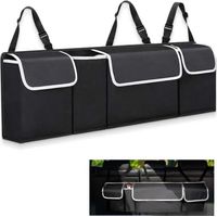 Organiseur intérieur de voiture pliable en tissu Oxford avec accessoires
