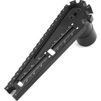 Multi-functional 17mm Remote Control Car Wrench Ride Height Gauge Remote Control Model Cars Adjustme-type 1-Black