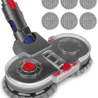 Accessoire pour balai électrique Dyson V15 V11 V10 V8 V7 avec 6 balais lavables