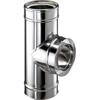 Pièce en T ICS 90°C 130 mm