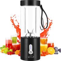 Blender portable puissant pour milkshakes et smoothies, blender de taille personnelle avec batterie rechargeable