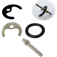 Kit de fixation pour robinet mitigeur monobloc d’évier – ensemble de boulons et rondelles pour installation facile (trou unique)