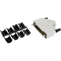 Conec 165X02699XE 165X02699XE Guscio SUB-D Numero Poli (num): 15 Metallo 45 ° Argento 1 pz.