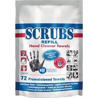 Toallita limpiadora de manos Scrubs alta limpieza 72 uds. Recambio SCRUBS