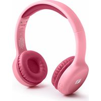 Muse M-215BTP Bluetooth-Stereo-Kinderkopfhörer Kabellos Over-Ear Bluetooth Kabellos Pink
