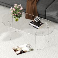 Clear Acrylic Coffee Table