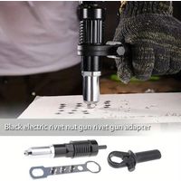 Adaptateur pour rivets pour perceuses sans fil – Outil de rivetage électrique polyvalent – Idéal pour les professionnels et les bricoleurs, en atelier et sur chantier.