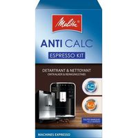 Reinigungsset - Melitta - Espressomaschinen - Anti-Kalk und Perfect Clean - Schwarz - Kaffeebohnen