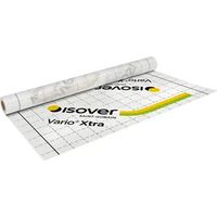 Isover – Membrane pare-vapeur VARIO Xtra 1,5m x 40m – Rouleau d'étanchéité pour murs et combles – Résistance vapeur 0,4m à 25m – Découpe facile