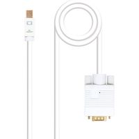 Câble MiniDisplayPort vers VGA WHITE 5m