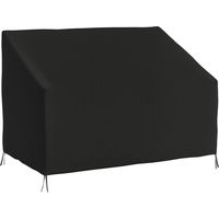 Housse de canapé exterieur - Outsunny - étanche - 600D tissu oxford - 140 x 84 x 56/94 cm - noir