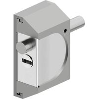 CHIUSURA DI SICUREZZA PER SERRANDE 'RIF06' alluminio silver
