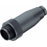 binder 99-0737-00-24 Rundstecker Stecker, gerade Gesamtpolzahl: 24 + PE Serie (Rundsteckverbinder):