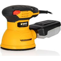 Ponceuse Excentrique Orbitale 300W- 125mm Bois Métal PVC Récupérateur Poussières 230V VITO