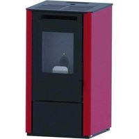 Poêle Punto Fuoco Pellet Vania 9,5 kW Rouge
