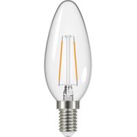Ampoule Transparente Flamme Led E14 2.1w 250 Lm Blanc Chaud Ampoule Transparente Flamme Led E14 2.1w 250 Lm Blanc Chaud - Prolig