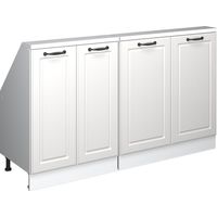 Ensembles de meuble de rangement sous pente Rion, Blanc campagne/blanc, Lot de 2, Vicco