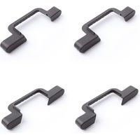 Hailo Stufenabschlüsse rechts & links 4 Stück für Haushaltsleitern mit 35 x 20 mm Steigholm