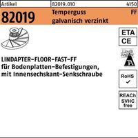 Klemme R 82019 GTW 40 FAST M10 Temperguss galv.verz. 1 Stück LINDAPTER