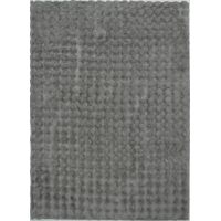 Tapis intérieur anthracite doux antidérapant lavable - 200 x 290 cm
