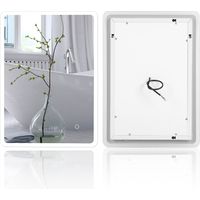Miroir salle de bain avec éclairage miroir avec LED éclairage 70x50cm pour salle de bain