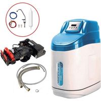 Calmag Calsoft Mini Meter Controlled Water Softener 22mm Installation Kit + Tap