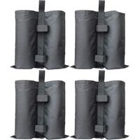 Confezione da 4 pesi per sabbia per gazebo - Resistenti - Grado industriale - Resistenti - Pesi per gambe - Pesi per gambe - Tende parasole - Tende da sole