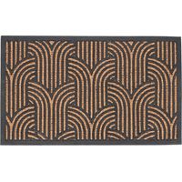 Paillasson Art déco en fibre de coco