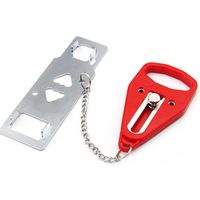 Bloque Porte Hotel, 1 Pack Verrou Porte, Verrou Porte Interieure, Securite Porte D'entrée, Verrou de Porte Portable pour Voyage, Hôtel, Maison