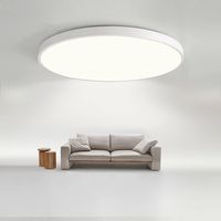 JDONG LED Deckenleuchte Rund 24W 2000LM Weiß Deckenlampe Flach Neutralweiß 3000K Ultra Dünn Lampe für Schlafzimmer Küche Keller Balkon Büro Wohnzimmer Ø30x4CM