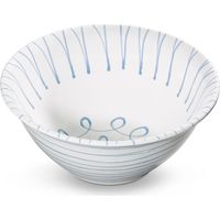 Gmundner Ceramics Azul Flameado, Ensaladera (Ø 33cm)