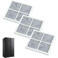 Filtro de aire para refrigerador LG Pure n Fresh, paquete de 3 filtros de aire de repuesto, para refrigerador/purificador de aire LG LT120F, LFX31925SW, LFX31925SB