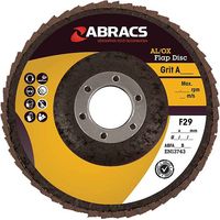 Abracs ABFA115B120 - Dischi con alette in ossido di alluminio, 115 x 22 x 120 g, 1 pezzo