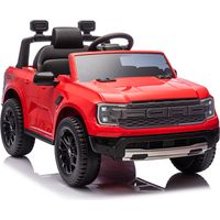 Macchina Elettrica per Bambini Licenza Ufficiale Ford Raptor 10,8V Rosso