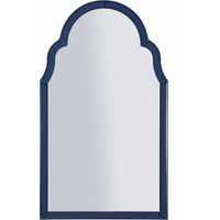 Espejo mural mauro ferretti azul 80x47 cm elegante