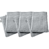 Lot de 6 gants de toilette éponge "Spa" 15 x 21 cm / 400 gr/m² - "Spa" Perle