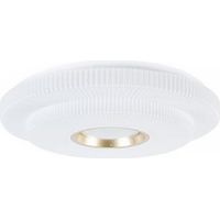 Plafoniera Led Lampada Da Soffitto 45w Luce Bianco Freddo 6500k Oro Bianco 45502