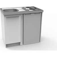 Komplette Küchenzeile CADETTE Elektro Moderna, 91x120x60 Top 48cm