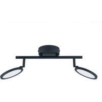 LED Deckenlampe "Manel" aus Metall dimmbar für Wohnzimmer & Esszimmer von Lindby